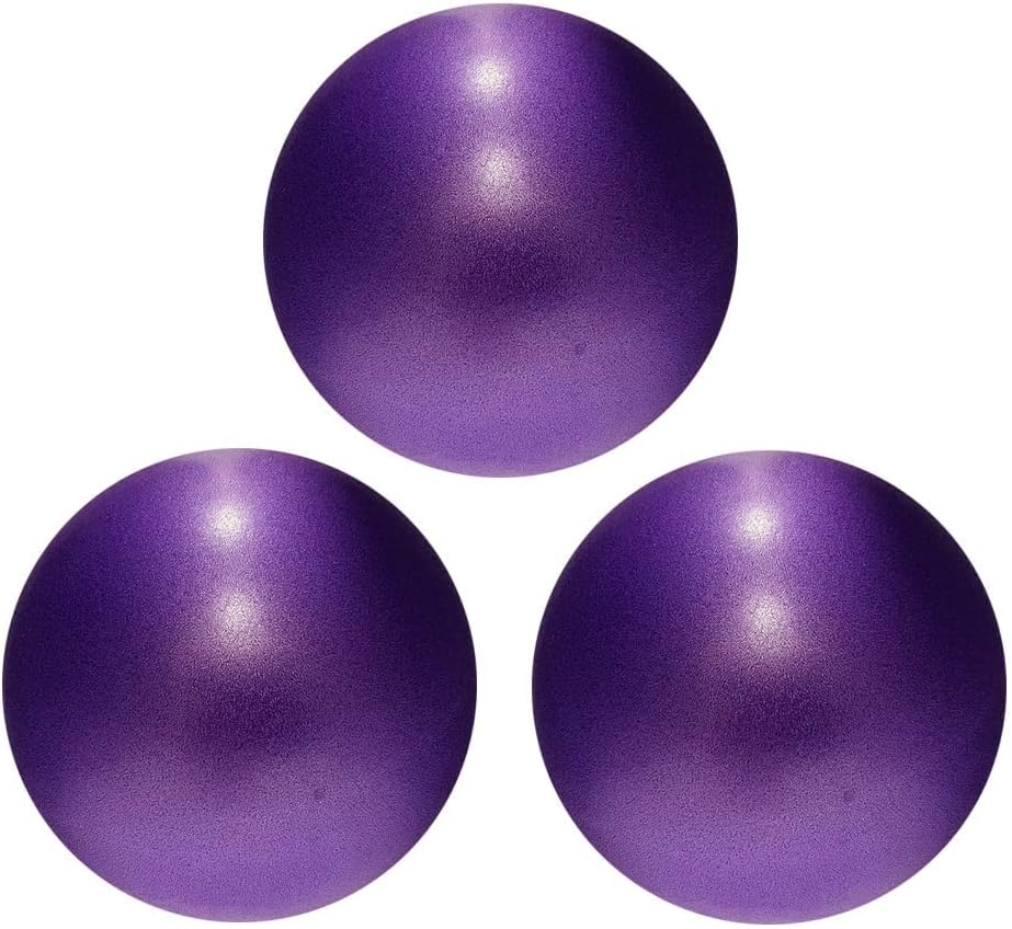 ElwynnLane 9 Inch Exercise Pilates Ball Mini Exercise Barre Ball for Yoga,Stability Exercise Training Gym Anti Burst and Slip Resistant Balls Physical Therapy Improves Balance, Core Strength