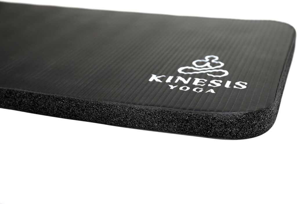 Kinesis Yoga Knee Pad Cushion - Extra Thick 1 inch (25mm) for Pain Free Yoga - Includes Breathable Mesh Bag for Easy Travel and Storage (Does Not Include Yoga Mat)