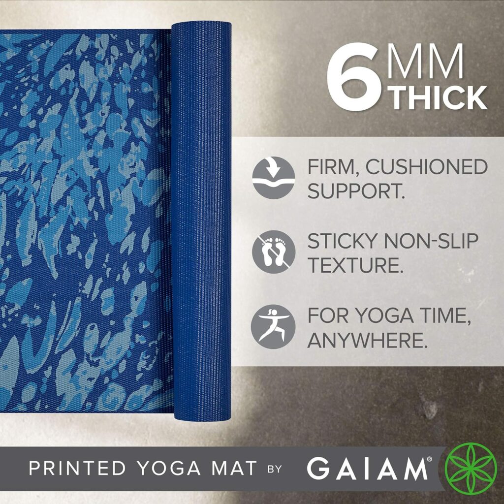 Gaiam Gaiam Yoga Mat Premium Print