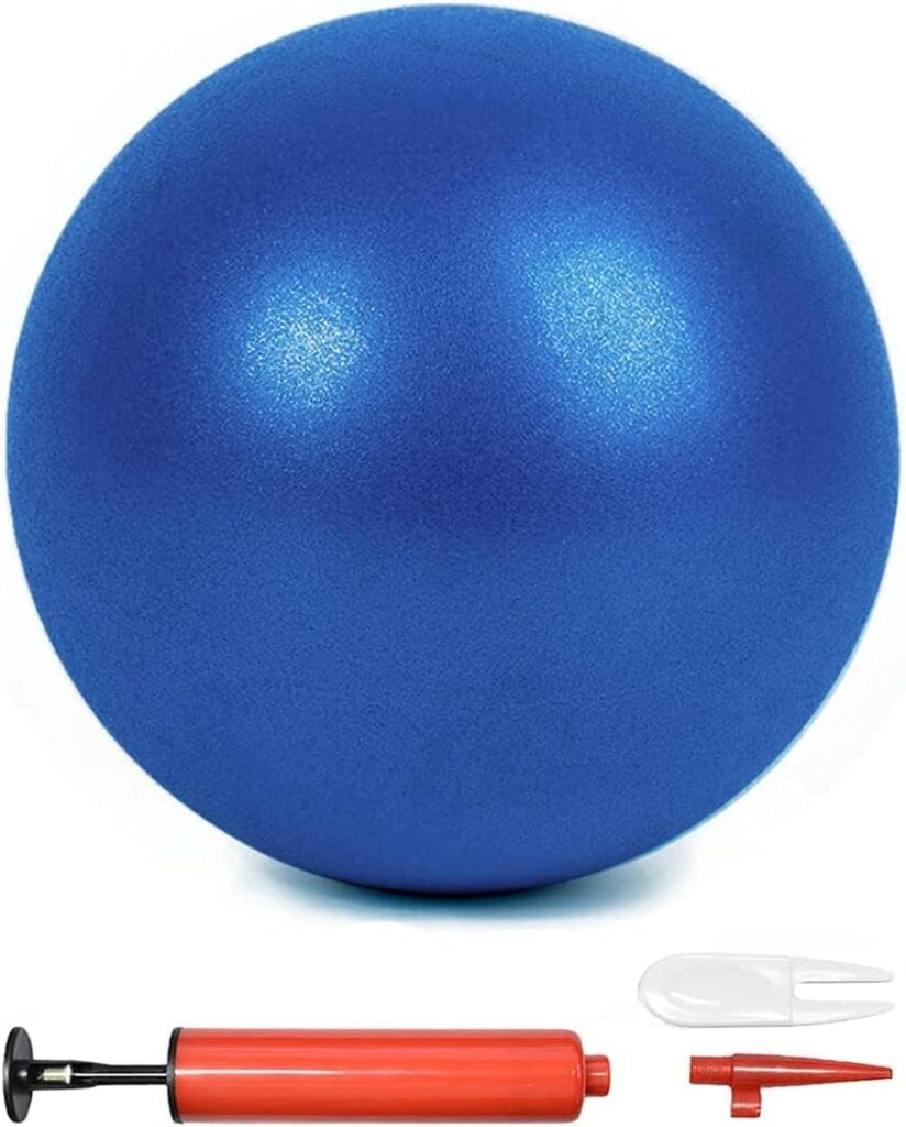 QISHOP 6 Inch Mini Pilates Exercise Ball for Yoga,Small Bender Ball