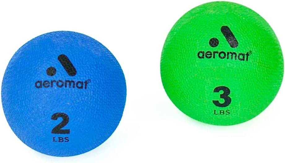 Aeromat Versatile Textured Surface 3.5 Petite Weighted Ball for Yoga/Pilates Practice