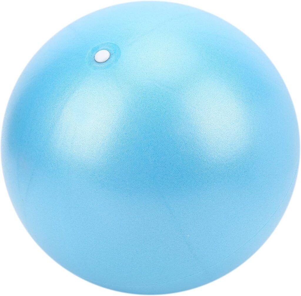 Heavy Duty Yoga Exercise Ball, ExplosionProof Fitness Balls, Multiple Sizes Stability Ball Chair, Large Gym Grade Birthing Ball for Pregnancy, Physical, Balance, Workout at Home, Office (Blue)